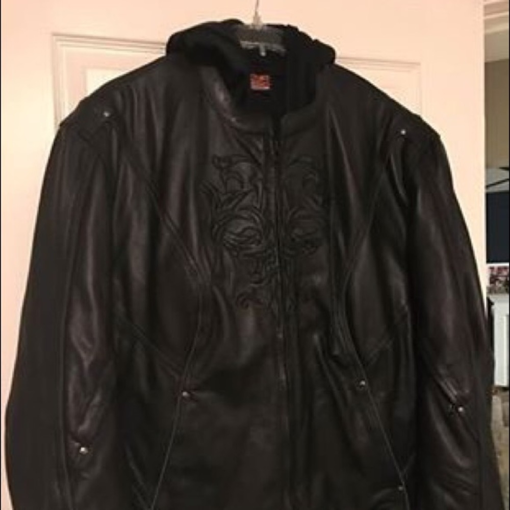 Women’s Leather Motorcycle Jacket